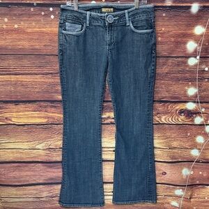 See Thru Soul Dark Blue Boot Cut Jeans